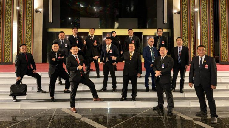 Pemuda, Belia Parti PBB Balingian hadiri sidang DUN Sarawak