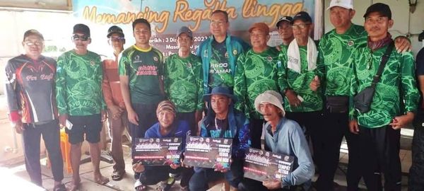 Zaidi Aboon dinobat Raja Ikan Sungai Lingga