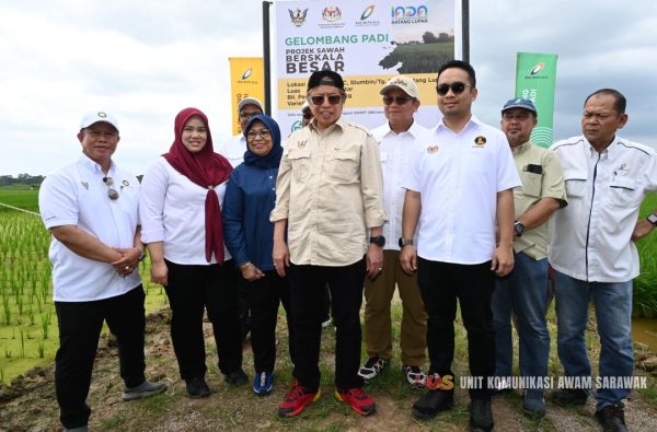 Sarawak salur peruntukan bangunkan sistem pengairan penanaman padi