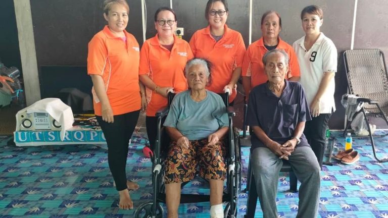 Sumbangan kerusi roda mudahkan pergerakan Sunggau Nyaring