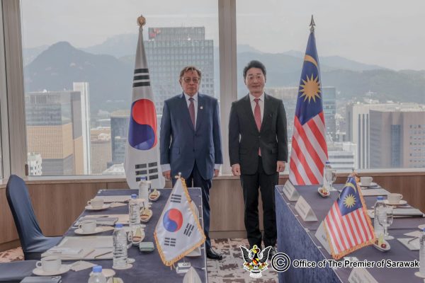 Kerajaan Sarawak, Korea Selatan kukuh kerjasama dalam tenaga boleh diperbaharui