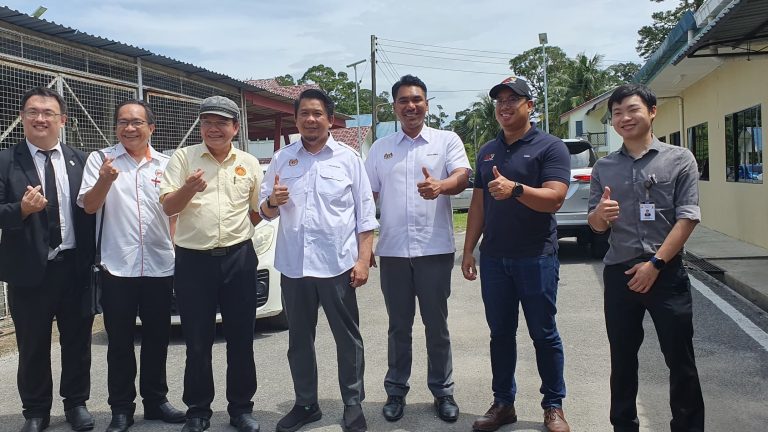 Taklimat tapak Hospital Lundu baharu