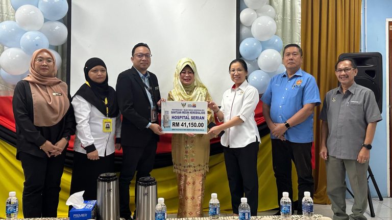 Hospital Serian terima mesin tambahan hemodialisis