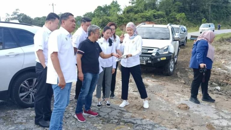 Pelaksanaan projek pembangunan di Sibu lancar