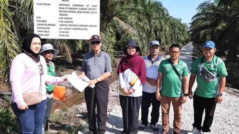 Sembilan projek jalan ladang fasa kedua diserah pada kontraktor