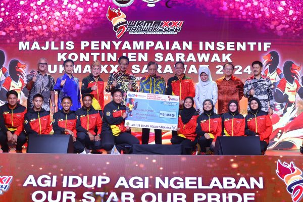 SUKMA XXI: Atlet Sarawak terima insentif RM1.834 juta