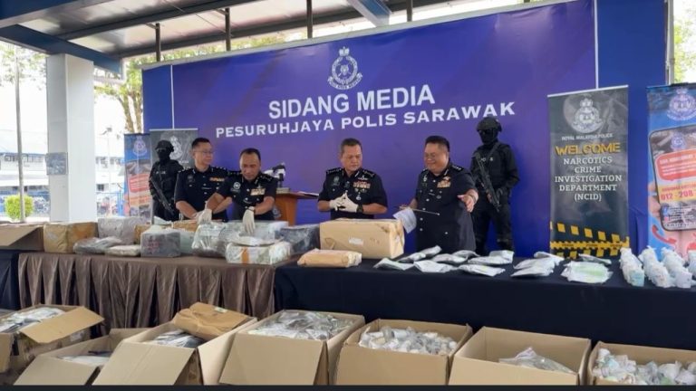 Polis lupus dadah bernilai RM2.6 juta