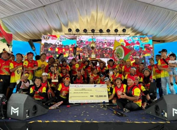 Pasukan Khazanah dinobat Raja Sungai Regata Tandang Sari Pusa 2024