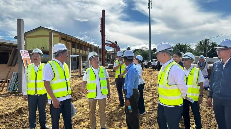 Pembinaan bangunan baharu SK Kampung Bahagia Jaya Teku dijangka siap lebih awal