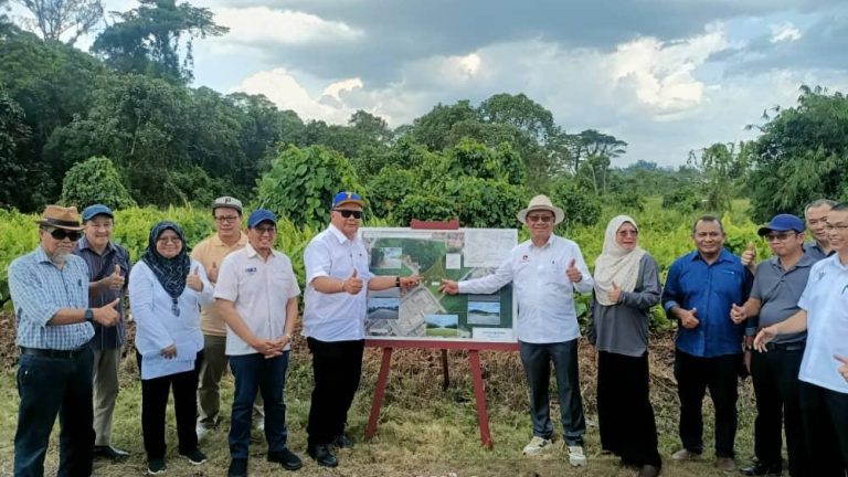 Dua tangki aras tinggi dibina, penuhi permintaan air di Samarindah, Muara Tuang