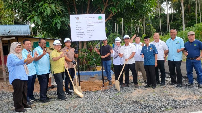 RM9 juta turap jalan kampung di Lundu