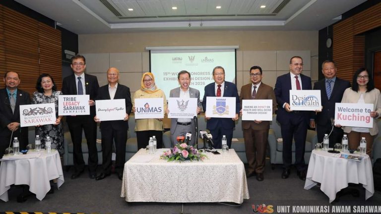 Sarawak tuan rumah Kongres Dunia Reka Bentuk dan Kesihatan 2026
