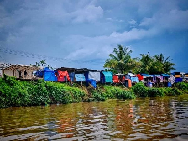 ‘Langko’ mula dibina di Tebingan Sungai Batang Lupar