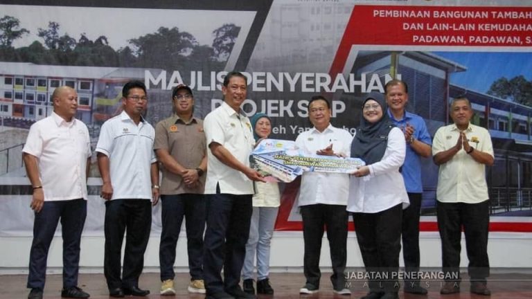 Projek tambahan bangunan SMK Lundu, SMK Padawan siap
