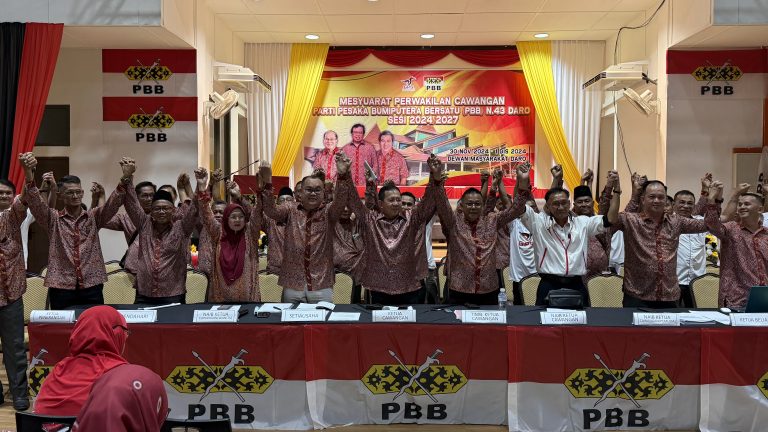 Mesyuarat perwakilan: Jawatan tertinggi Cawangan Daro menang tanpa tanding