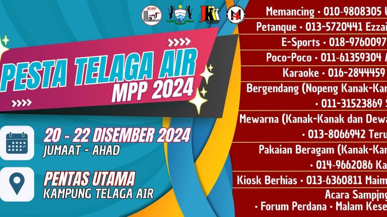 Pesta Telaga Air bermula Jumaat