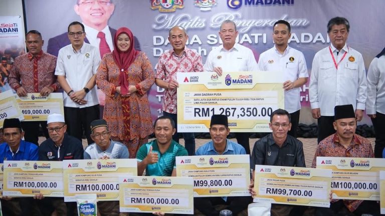 Dana Sejati Madani RM1.27 juta dilulus untuk JKKK Daerah Pusa