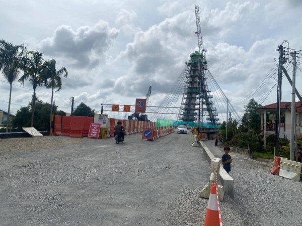 Laluan alternatif Jambatan Bintangor dibuka