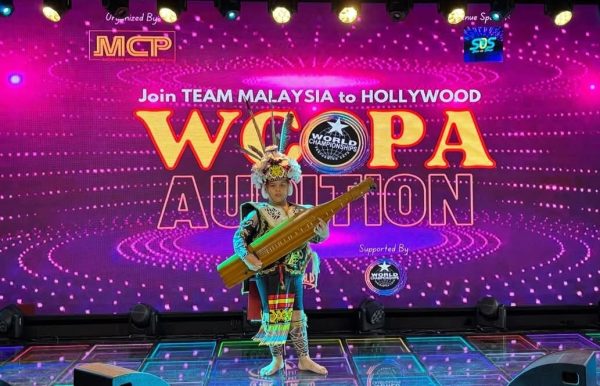 Pemain sape Sarawak berusia 10 tahun wakili negara