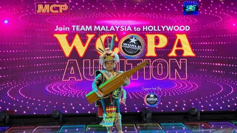 Pemain sape Sarawak berusia 10 tahun wakili negara