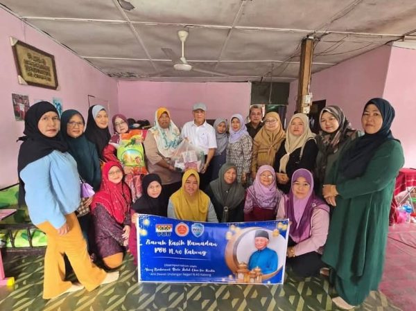 Parti PBB Kabong santuni asnaf