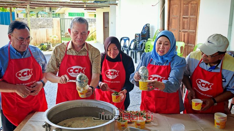 KJM N7 Samariang agih bubur lambuk