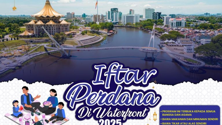 MIS, DBKU buat kelainan, anjur Program Iftar Perdana di Tebingan Sungai Kuching