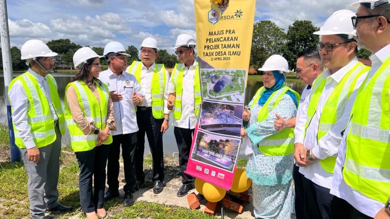 Naik taraf Taman Tasik Desa Ilmu siap November ini