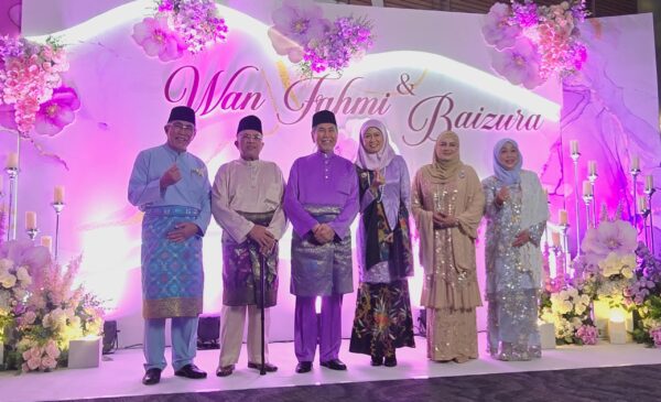 TYT, isteri serikan majlis resepsi anak Len Talif