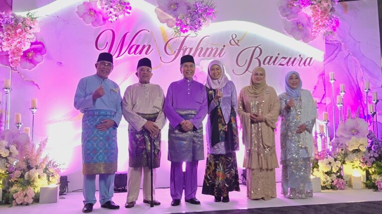 TYT, isteri serikan majlis resepsi anak Len Talif