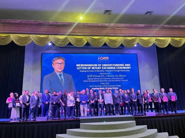 Kerjasama i-CATS, pemain industri TVET pacu inisiatif pendidikan percuma Sarawak