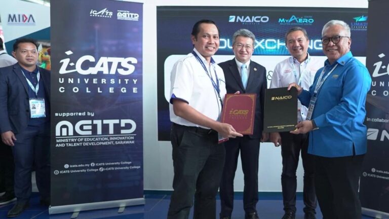 i-CATS, NAICO meterai MoU, buka peluang latihan aeroangkasa