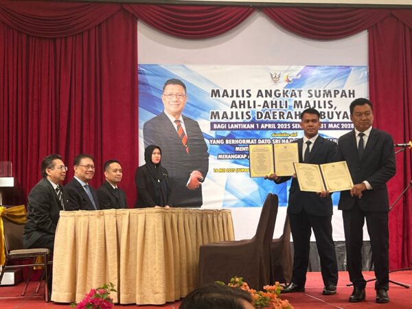 31 ahli Majlis Daerah Sebuyau angkat sumpah