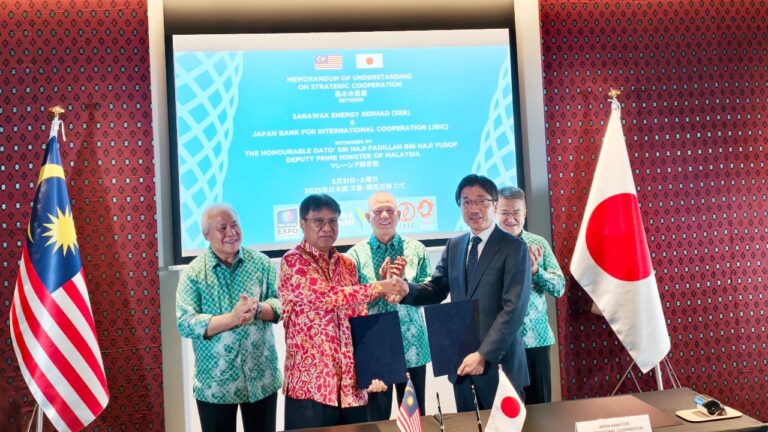 Sarawak, Jepun meterai MoU perkasa sektor peralihan tenaga, pembangunan lestari