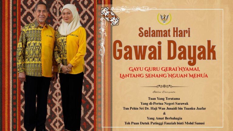 Gawai Dayak simbol perpaduan, keharmonian rakyat Sarawak