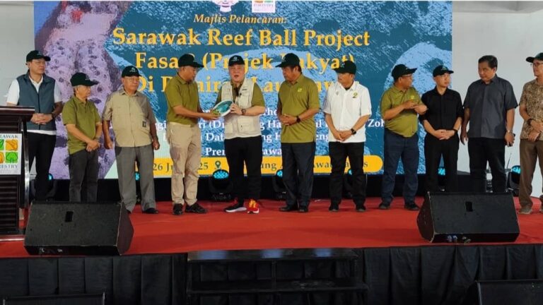 300 unit Reef Ball bakal ditanam di perairan Lawas