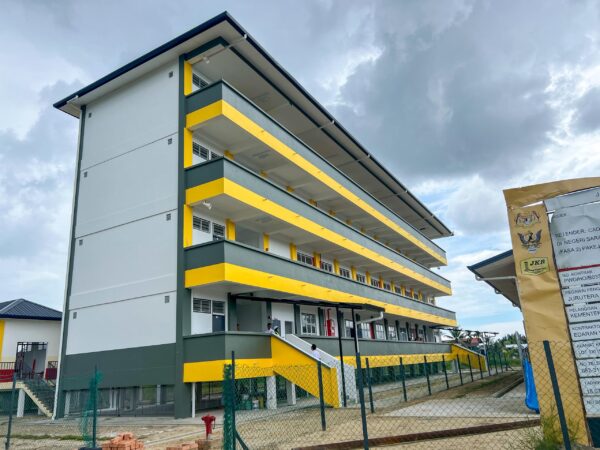 Projek bina semula SK Tebaang bakal siap dalam masa terdekat
