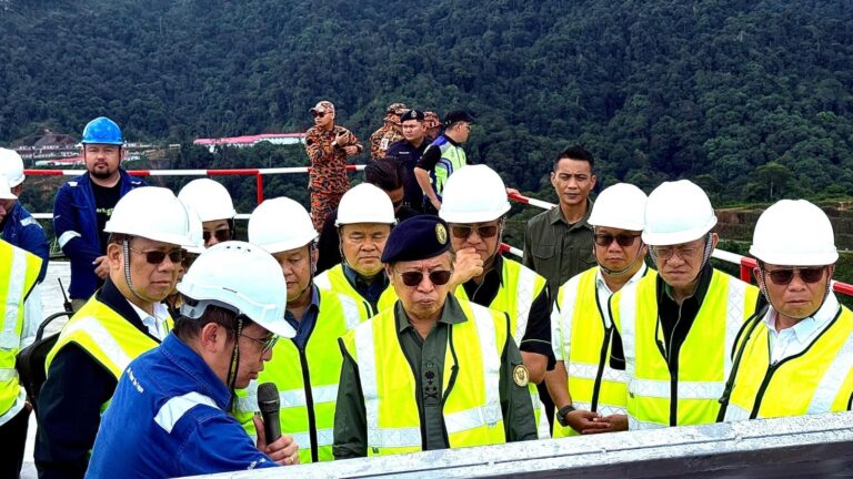 Premier Sarawak tinjau status pelaksanaan HEP Baleh