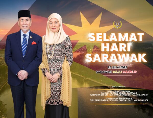 22 Julai simbol penting jati diri rakyat Sarawak – TYT