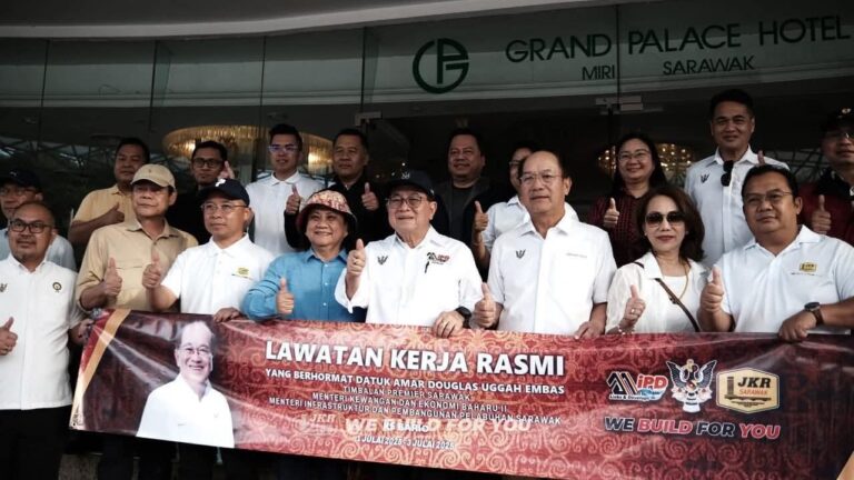Uggah ketuai ekspedisi tinjau infrastruktur di Baram