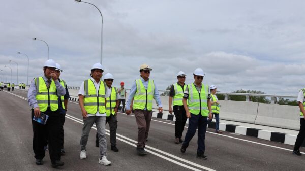 Jambatan Batang Lingga siap September ini