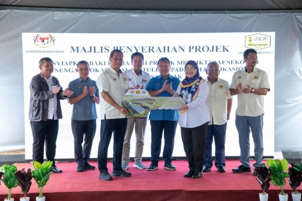 Projek naik taraf SMV Bintulu siap lebih awal