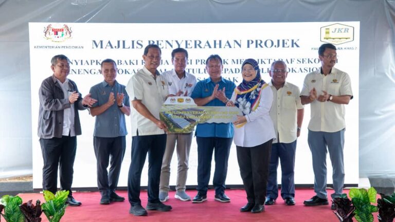 Projek naik taraf SMV Bintulu siap lebih awal
