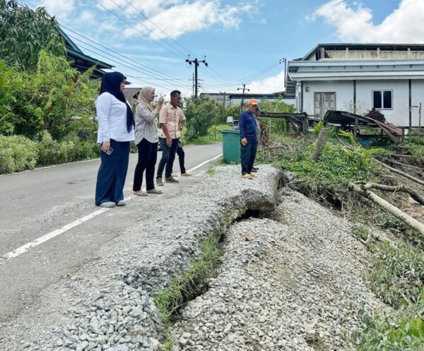 Projek pembaikan dilaksana tangani ancaman tanah susur Kampung Seberang Maludam
