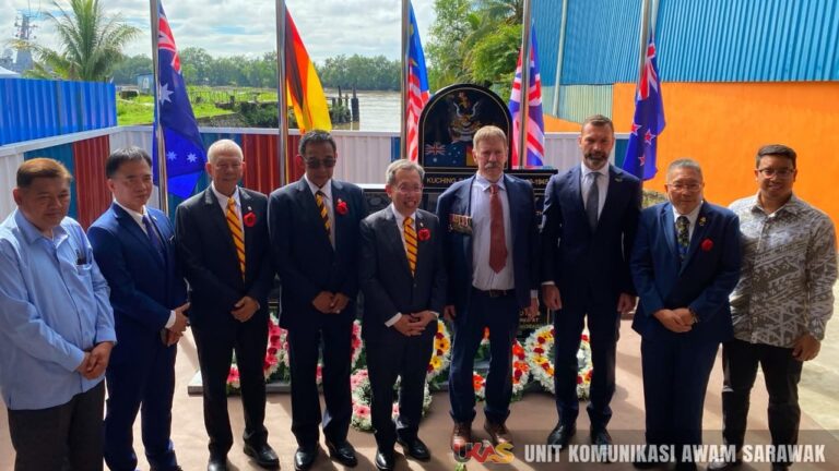 Monumen khas abadikan pembebasan Sarawak daripada Jepun dibina di Pending Point