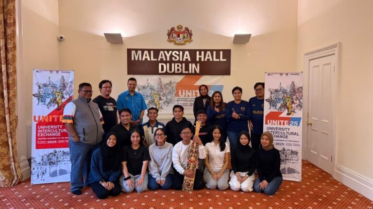 Pertukaran budaya antarabangsa UiTM Sarawak, Ireland