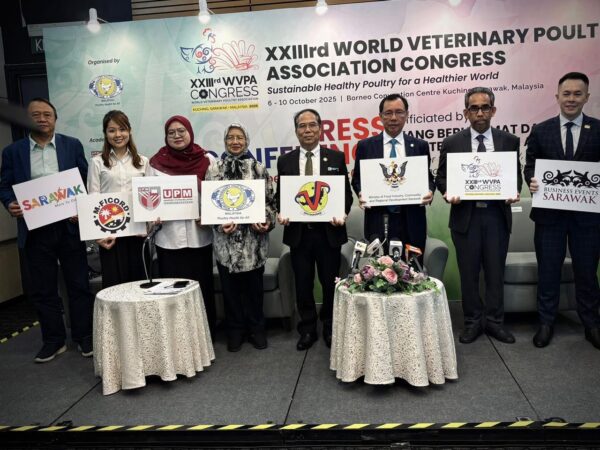 Kuching diplih tuan rumah Kongres Persatuan Veterinar Unggas Dunia Ke-23