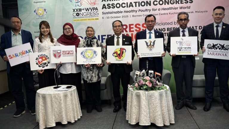 Kuching diplih tuan rumah Kongres Persatuan Veterinar Unggas Dunia Ke-23