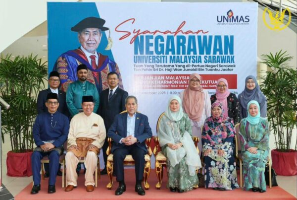 TYT penceramah utama Syarahan Negarawan 2025 anjuran UNIMAS