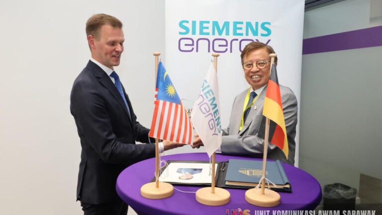 Sarawak terokai peluang tingkatkan kapasiti pengeluaran hidrogen melalui teknologi Siemens Energy